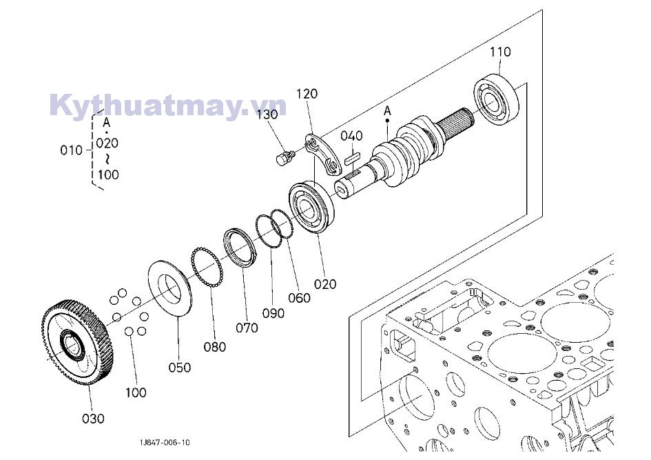 Trục cam nhiên liệu quả văng